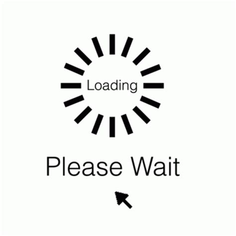 Please wait.